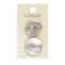 LaMode 1" Natural Shell 2-Hole Buttons, 2ct.